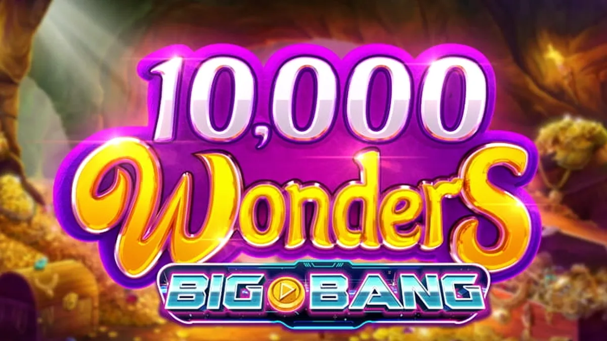 Tampilan antarmuka permainan slot 10,000 Wonders Big Bang